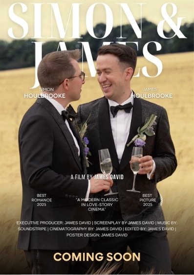 Simon and James LGBTQ Wedding Videographer in Kent